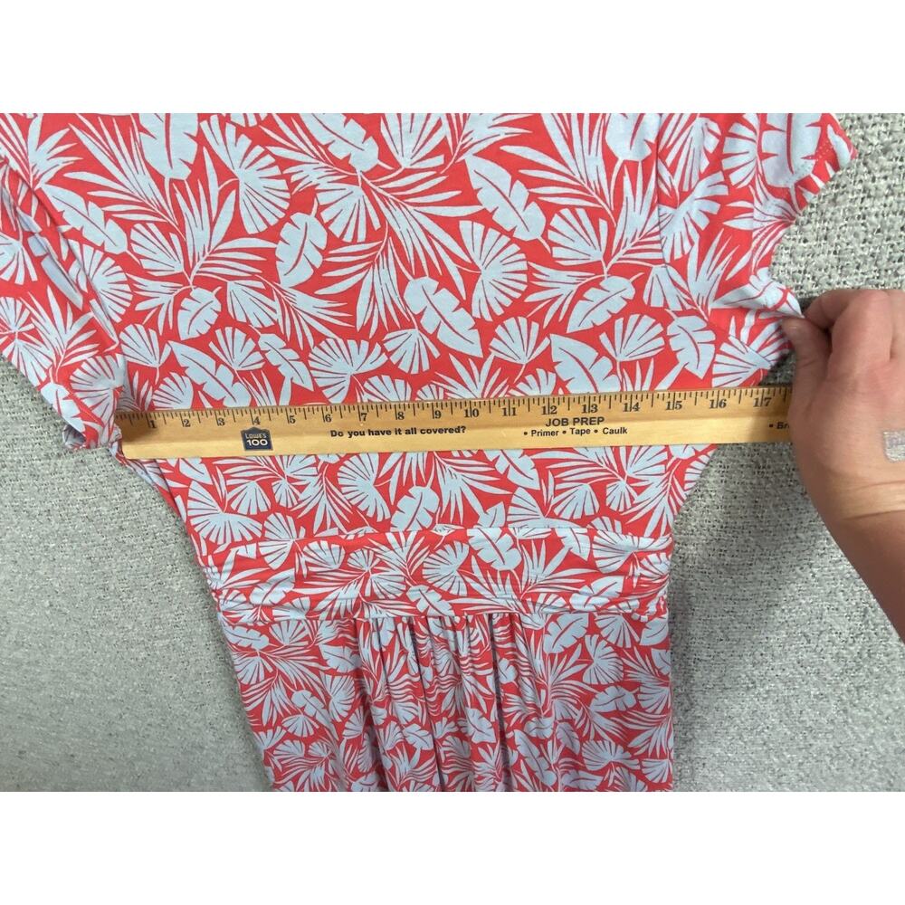 Boden NWTs Lola Jersey Dress Women’s 8 Tropical Pattern Midi Resortwear - Picture 8 of 10